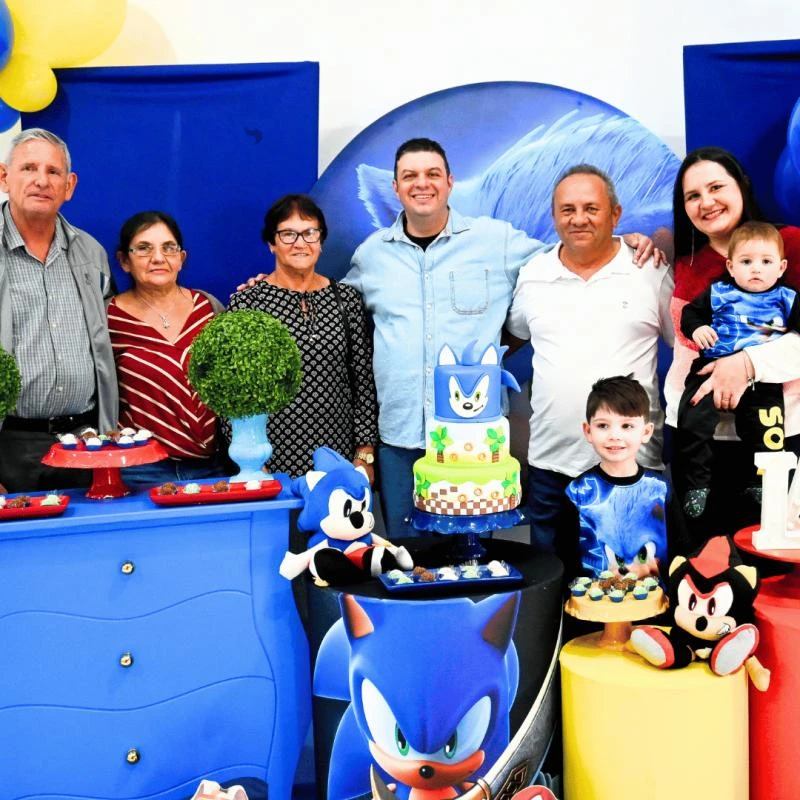 Festa de aniversário infantil simples